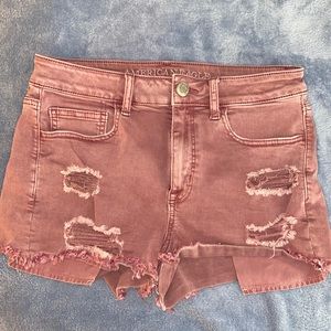 American Eagle High rise shorts